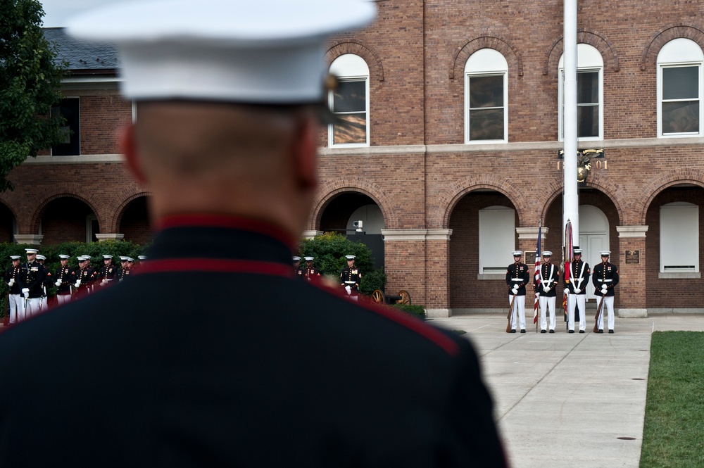 Retirement ceremony