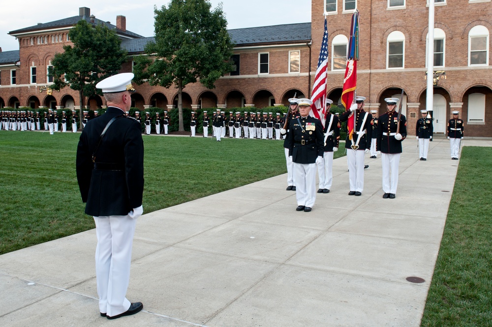 Retirement ceremony