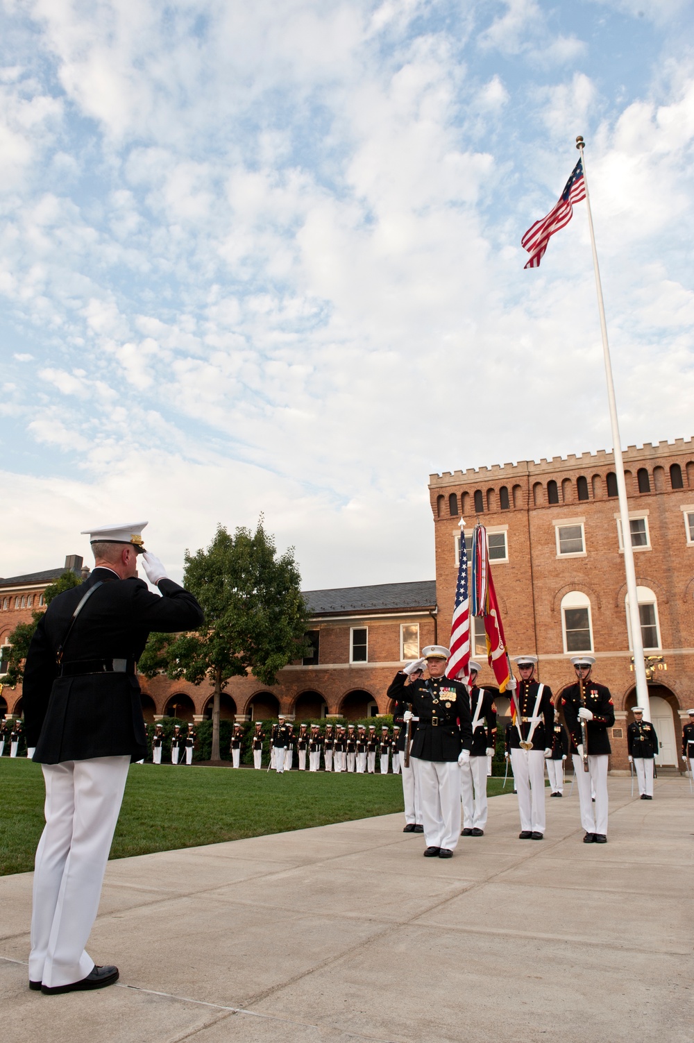 Retirement ceremony