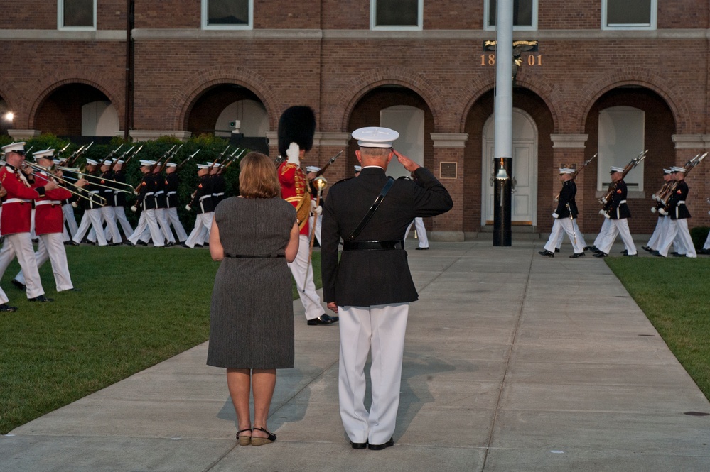 Retirement ceremony