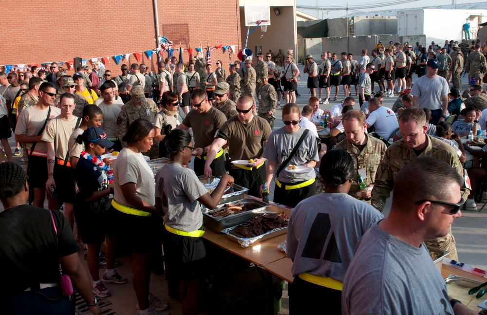 NATO Independence Day celebration
