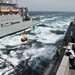 Resupply at sea