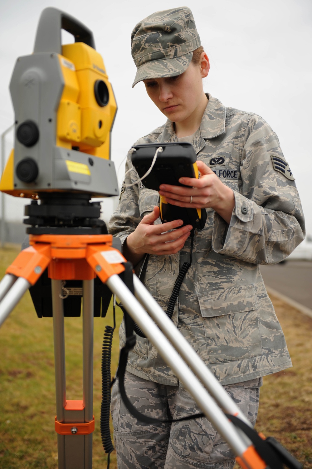 Airmen conduct civil engineering action