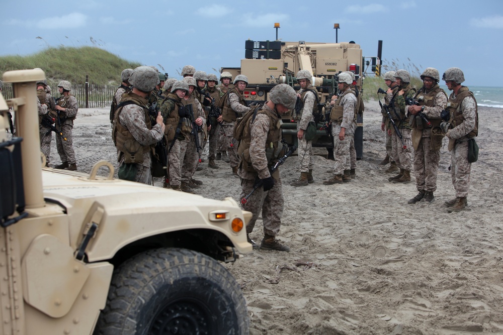 Logistics battalion field training exercise presents real-life scenarios