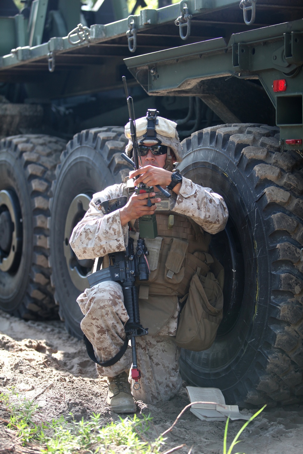 Logistics battalion field training exercise presents real-life scenarios