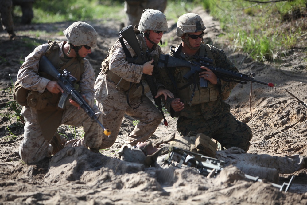 Logistics battalion field training exercise presents real-life scenarios
