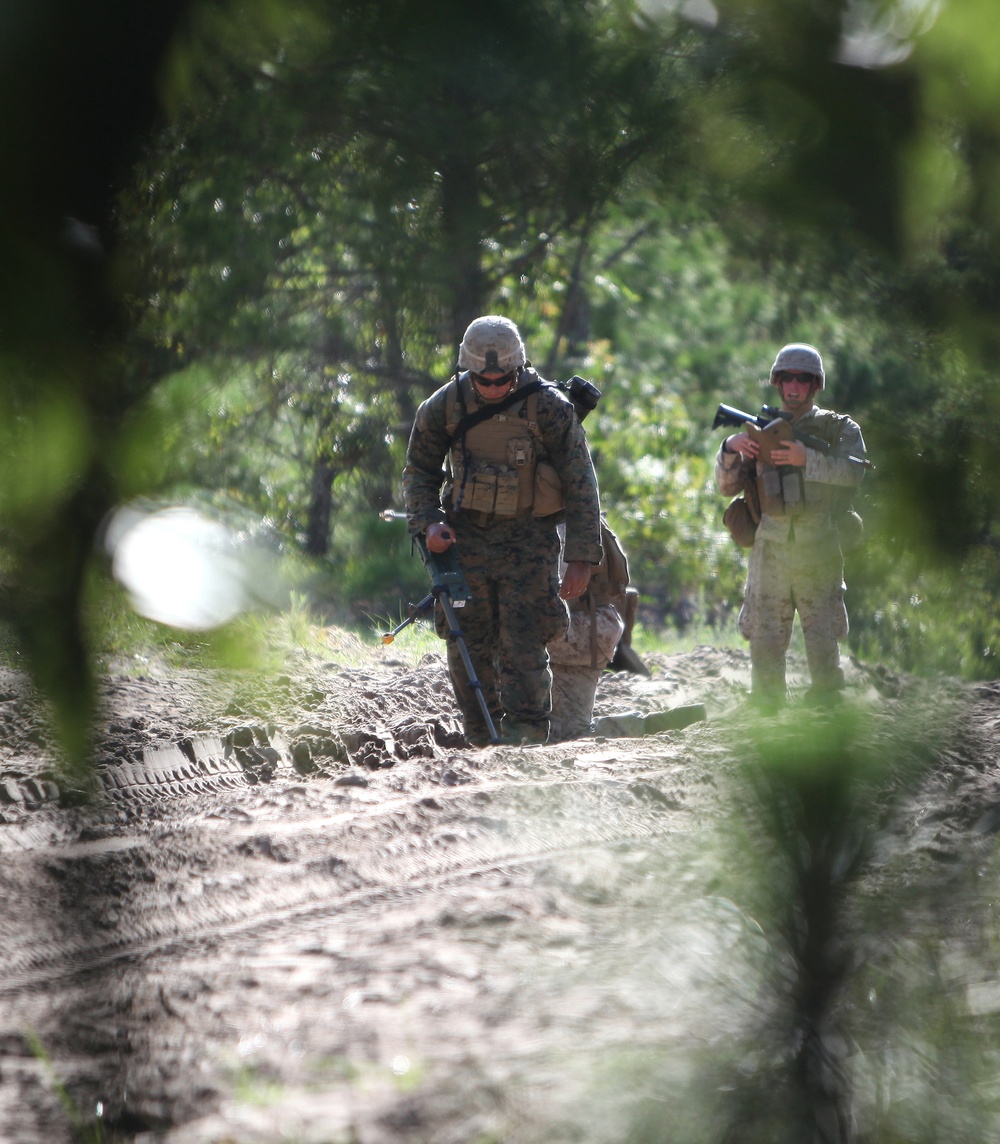 Logistics battalion field training exercise presents real-life scenarios