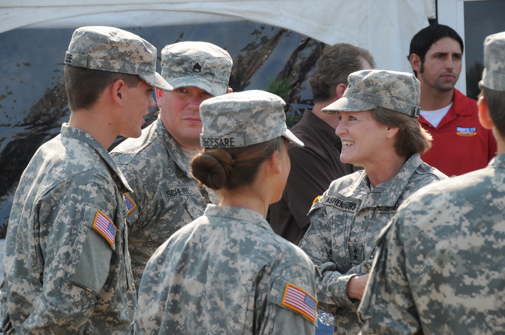 National Guard gets Indy Car experience