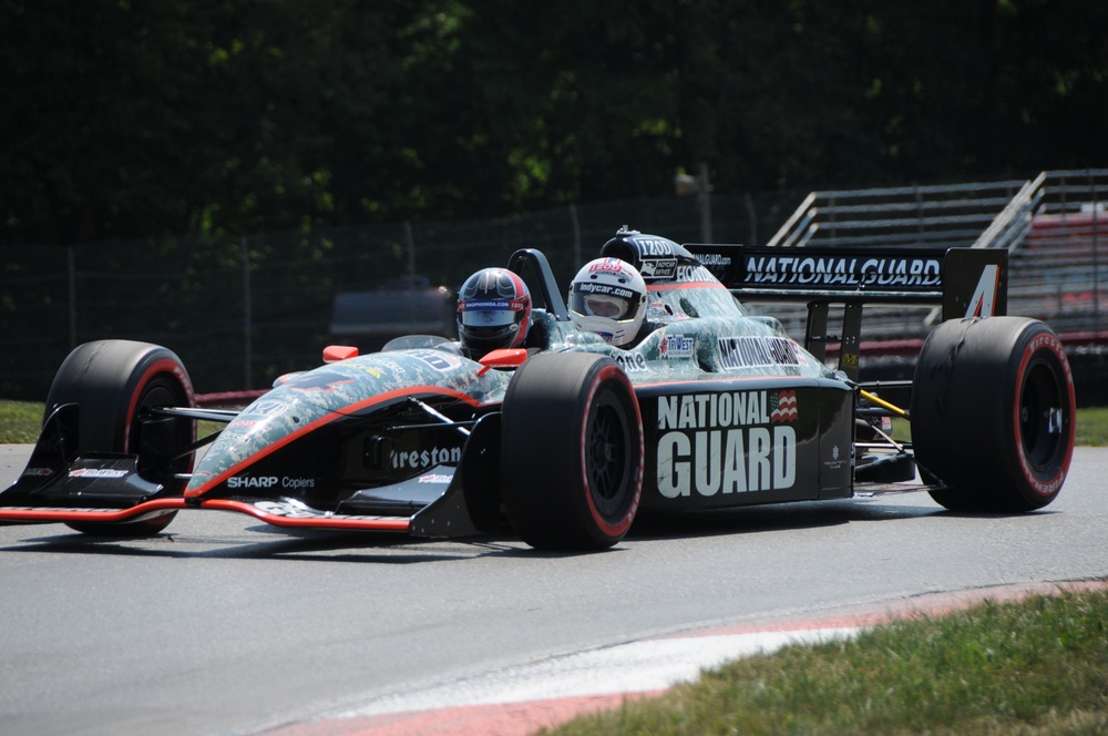 National Guard gets Indy Car experience