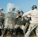 Soldiers train for riot control