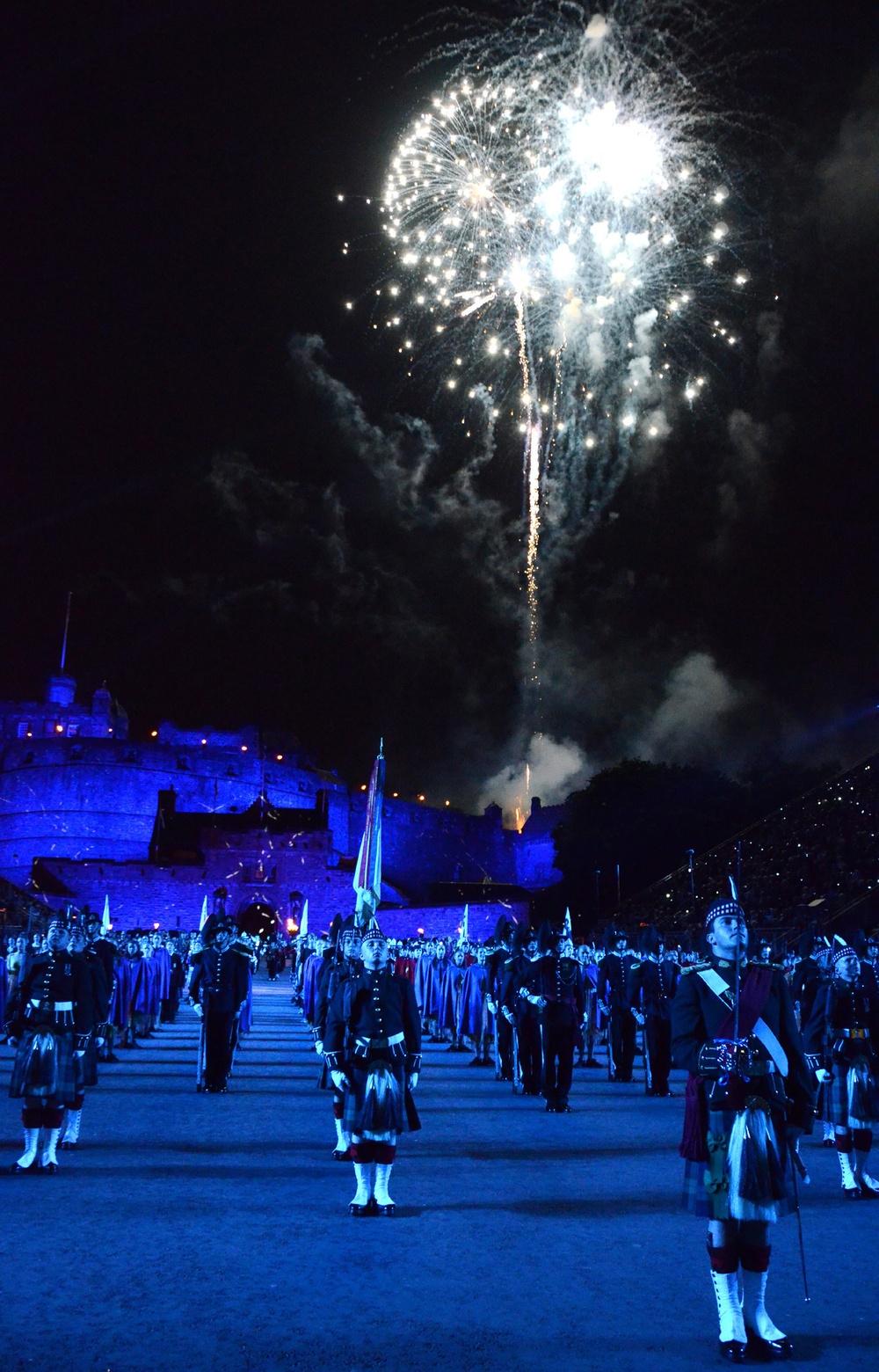 NAVEUR sailors play in opening night of Edinburgh Tattoo