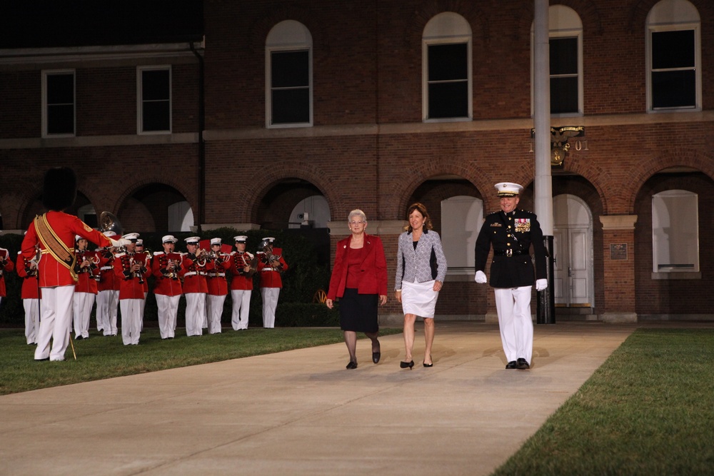 Evening parade