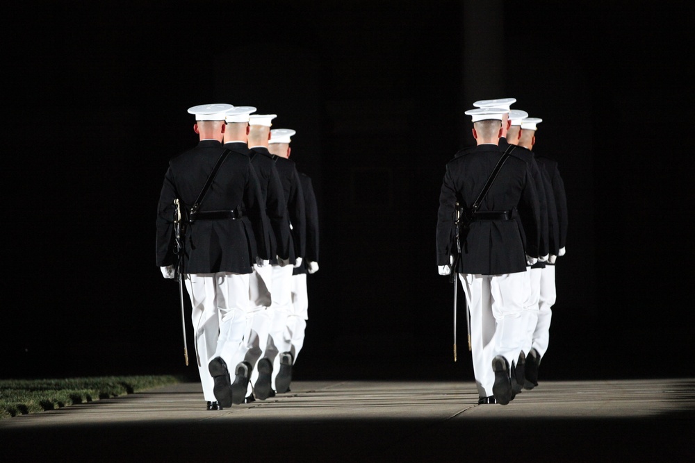 Evening parade