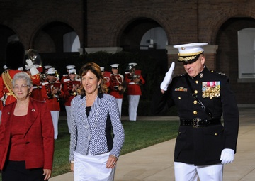 Evening parade