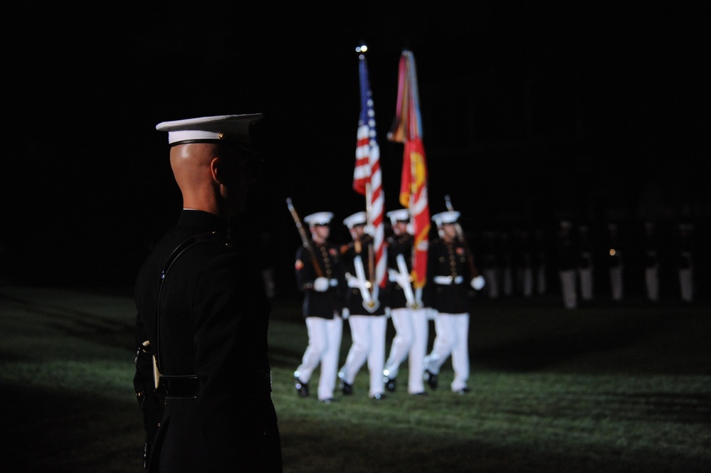 Evening parade