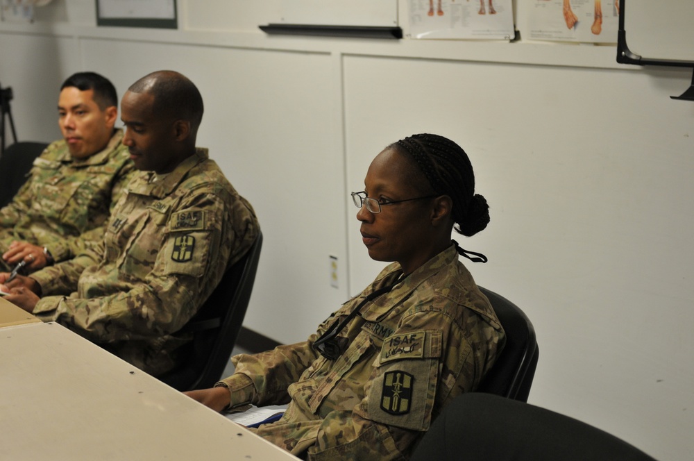 FOB Salerno medical personel exhibit the Warrior Ethos during recent attack