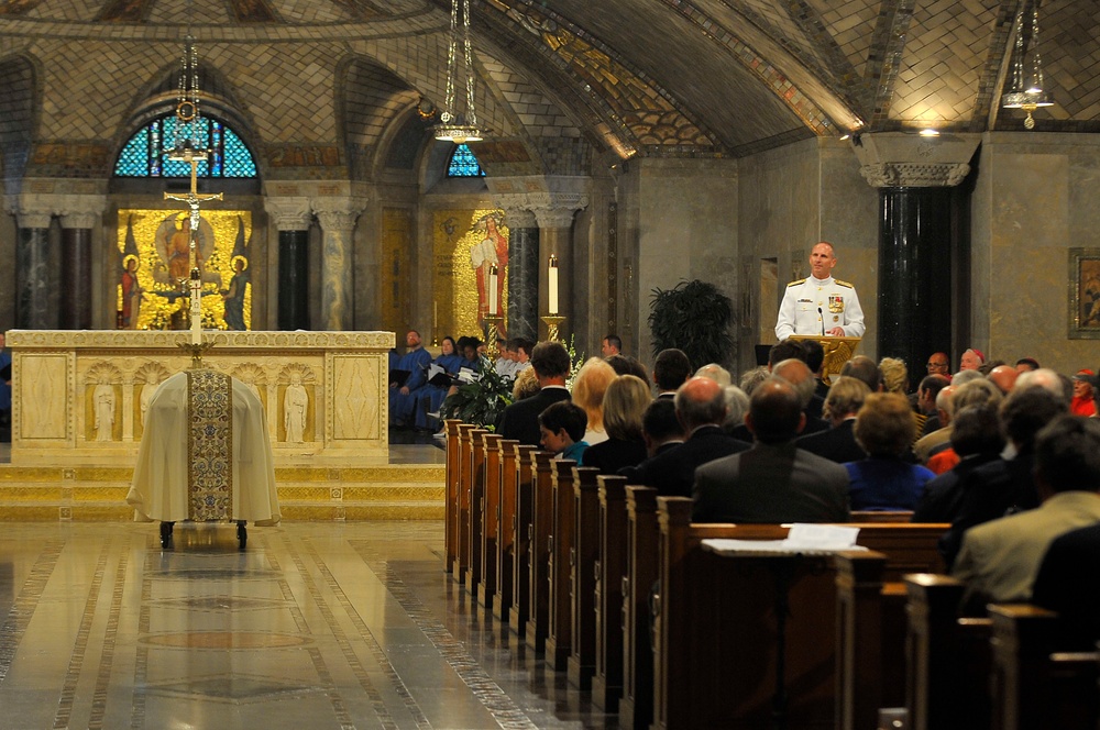 Mass for Admiral Watkins