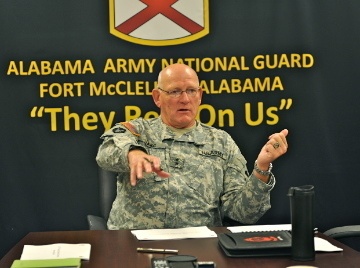 DCG Guard Affairs visits Alabama MACOM