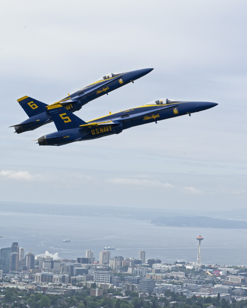 Blue Angels in Seattle