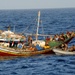 USS Halsey VBSS team boards two Yemeni dhows