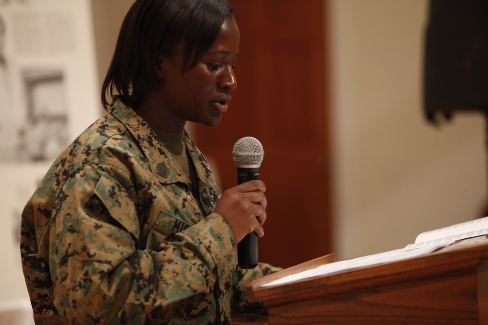 Black History Month opening ceremony