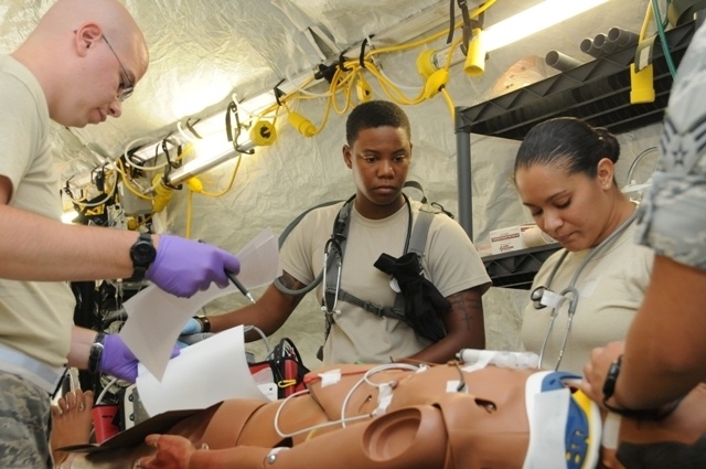 779th Medical Group hones skills as part of Vibrant Response 13