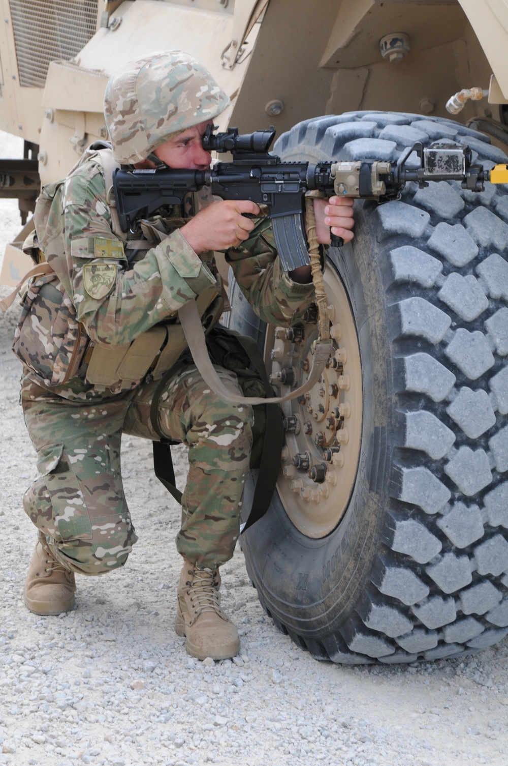 Georgian 32nd Infantry Battalion's Mission Rehearsal Exercise