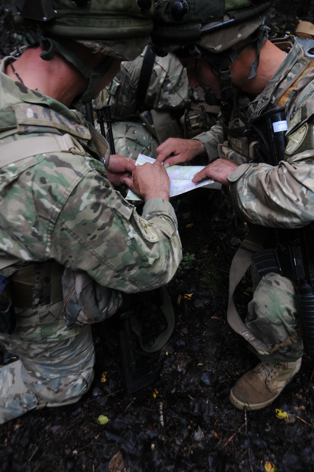 Georgian 32nd Infantry Battalion Mission Rehearsal Exercise