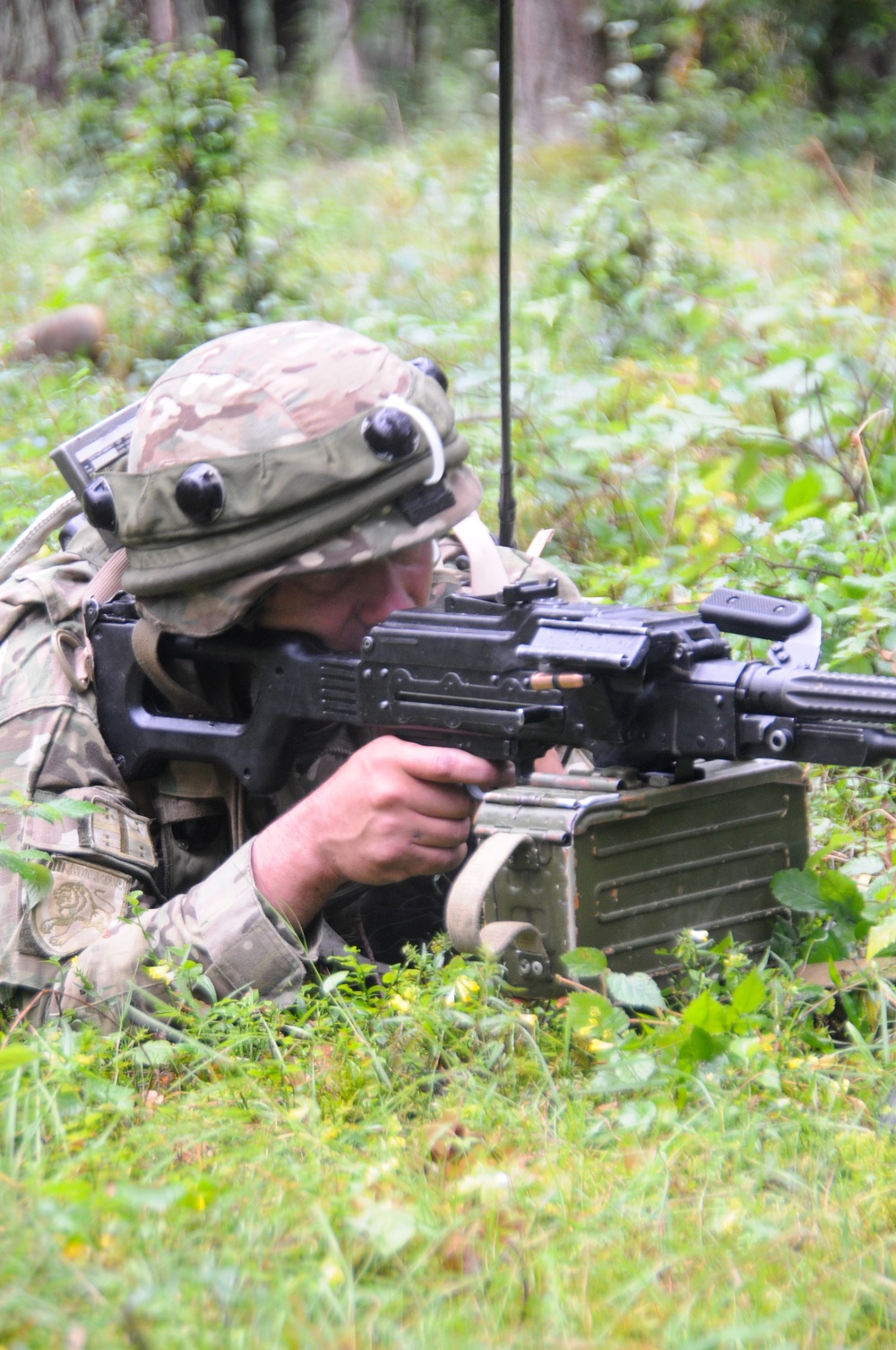 Georgian 32nd Infantry Battalion Mission Rehearsal Exercise