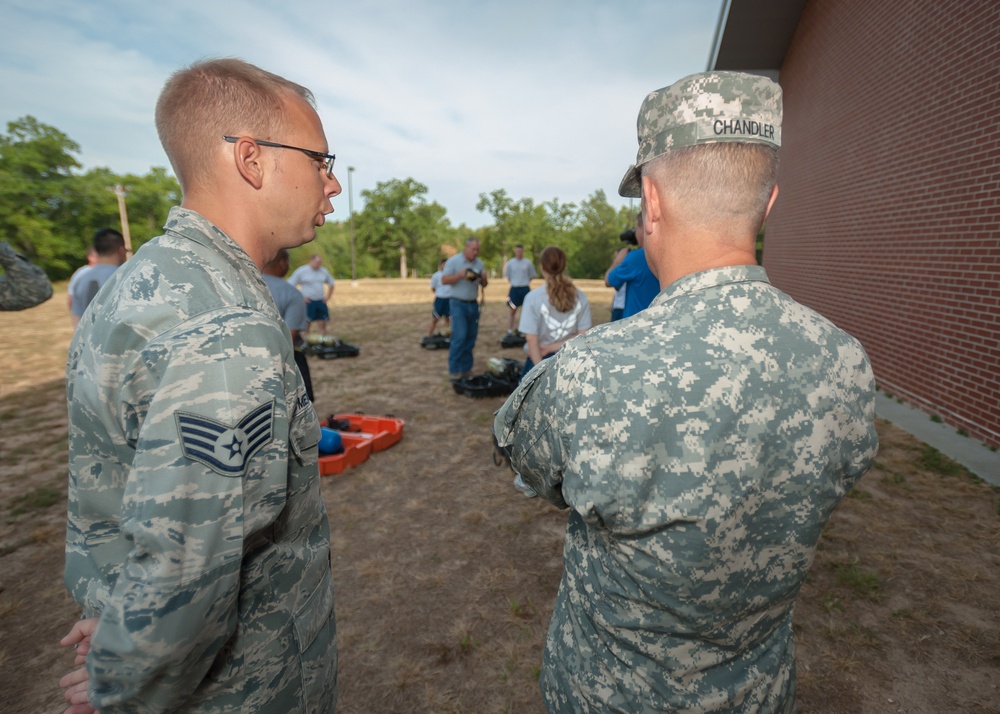 Sergeant Major of the Army observes training at Fort Leonard Wood
