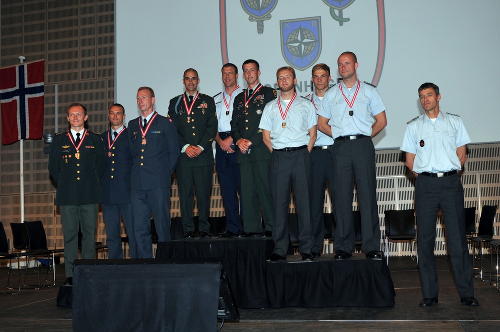 Joint AF Reserve and National Guard team takes Gold Medal