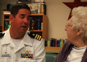 Lobster Festival detachment visits Maine nursing center
