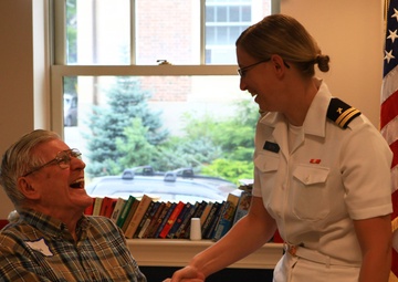 Lobster Festival detachment visits Maine nursing center