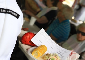 Lobster Festival detachment visits Maine nursing center