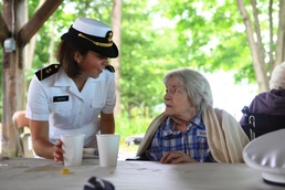 Lobster Festival detachment visits Maine nursing center