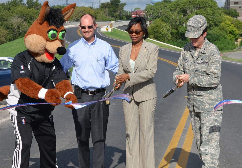 600-foot bridge complete on Binz-Engleman, low water crossing no longer an issue