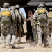 197th Special Troop Company Airborne jump from Black Hawk