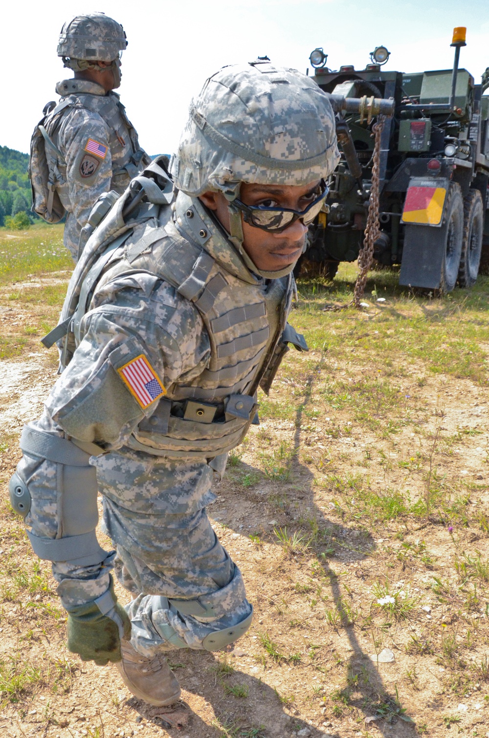 66th Transportation Company mission rehearsal exercise