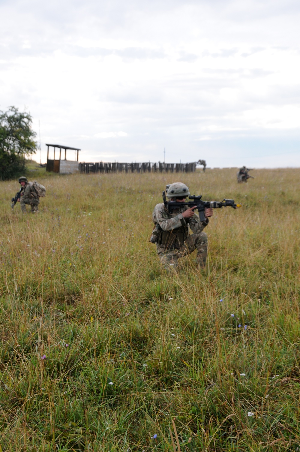 Georgian 32nd Infantry Battalion Mission Rehearsal Exercise