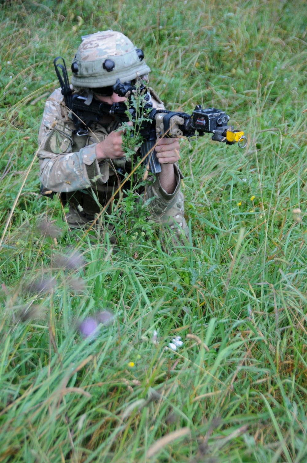 Georgian 32nd Infantry Battalion Mission Rehearsal Exercise