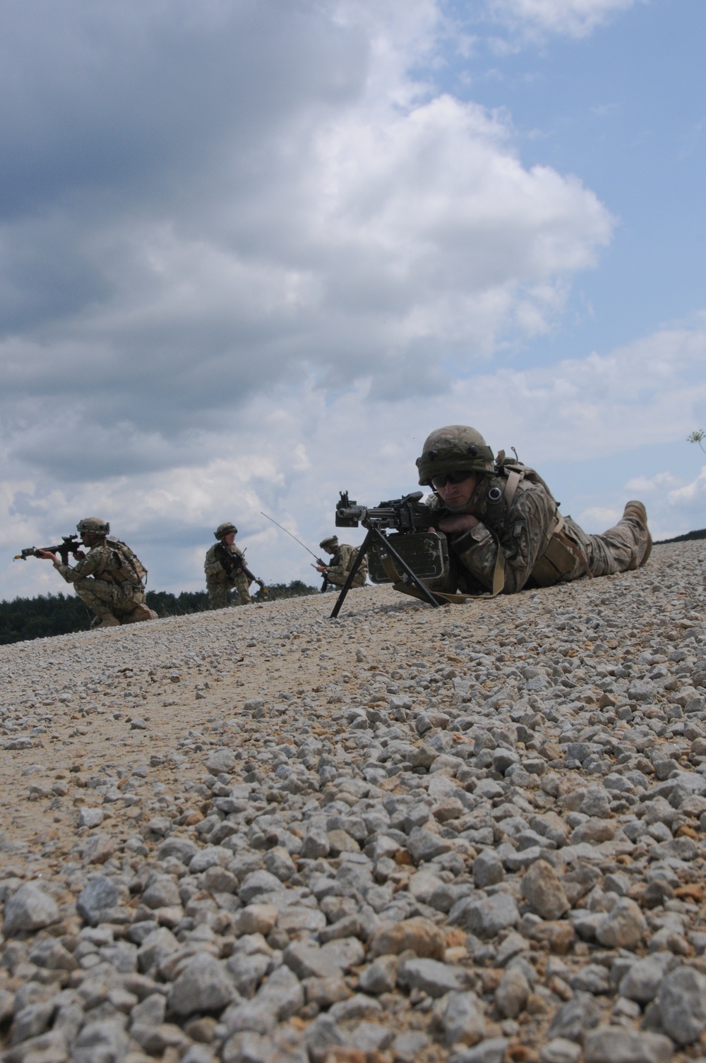 Georgian 32nd Infantry Battalion Mission Rehearsal Exercise