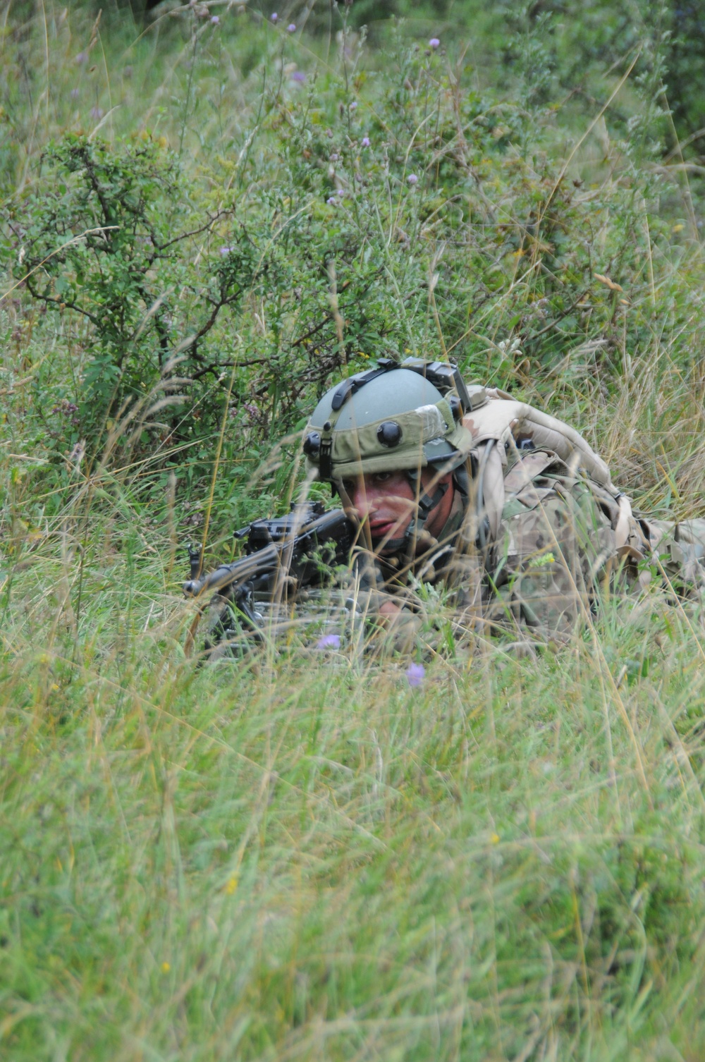 Georgian 32nd Infantry Battalion Mission Rehearsal Exercise