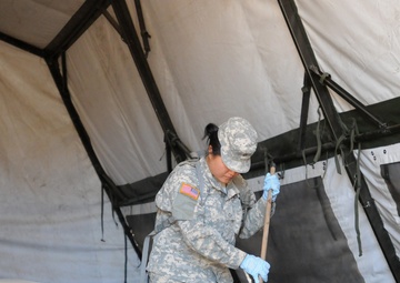 A luxury set in the field