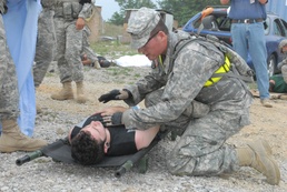 Fort Riley Military Police conduct homeland defense training during Vibrant Response 13