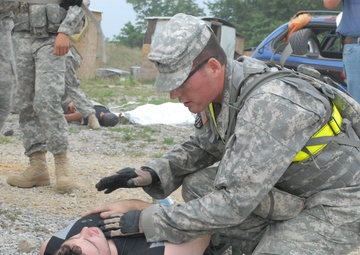 Fort Riley Military Police conduct homeland defense training during Vibrant Response 13