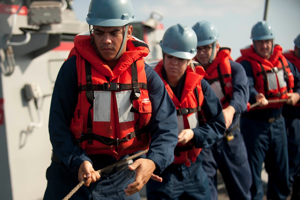 USS Jason Dunham operations