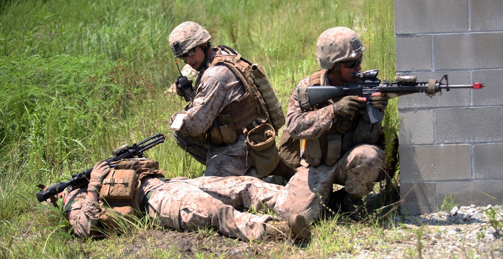 Marines train to prepare for improvised explosive devices