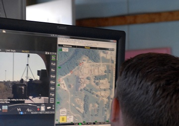 20th SUPCOM soldiers roll through AGSCP robot testing at Muscatatuck