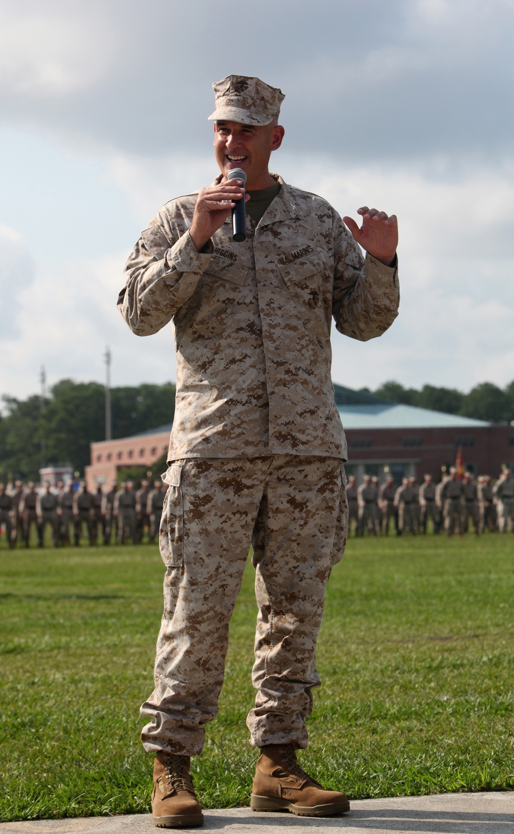 Headquarters Battalion welcomes new commander