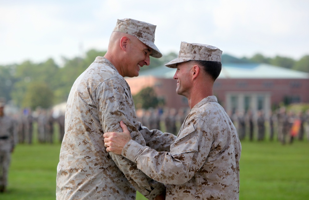 Headquarters Battalion welcomes new commander